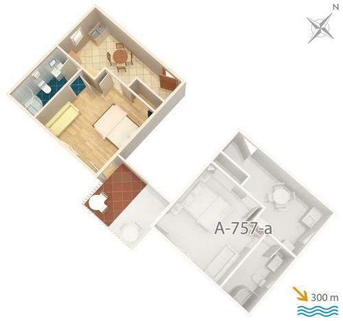 Hostal Apartments And Rooms With Parking Space Sumartin (brac) - 757