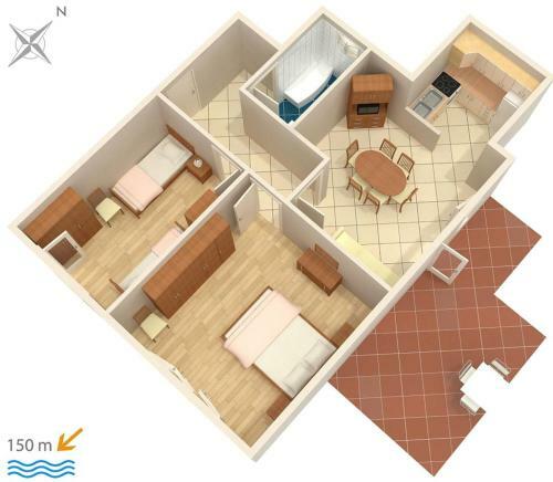 Apartments By The Sea Stanici (omis) - 4653