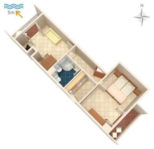 Apartment Seget Vranjica 5160a