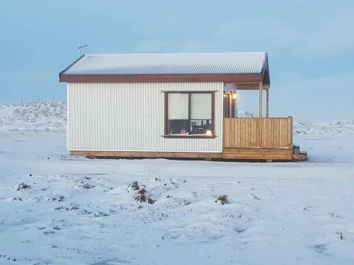Hekla Cabin 3 Volcano And Glacier View