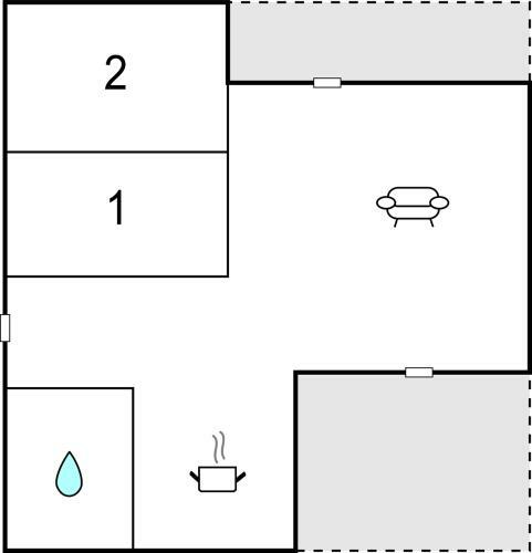 Two-bedroom Holiday Home In Asa