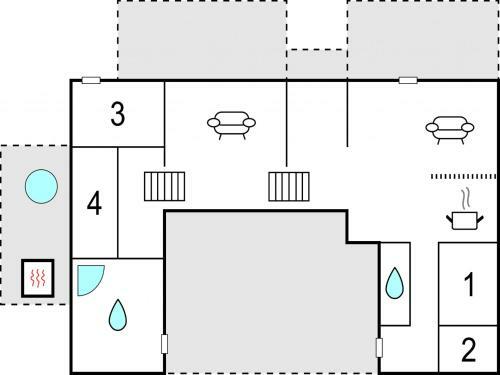 Holiday Home Sardinvej With Fireplace And Shower
