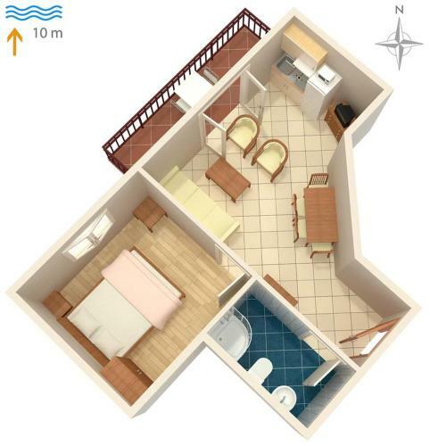 Apartments By The Sea Kraj (pasman) - 3460