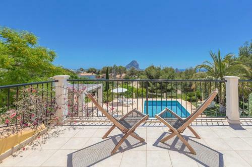 Calpe Villa Sleeps 10 Pool Air Con Wifi