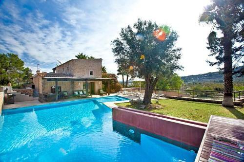 Port D'es Torrent Villa Sleeps 12 Pool Air Con Wifi