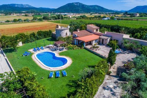 Sa Pobla Villa Sleeps 10 Pool Air Con Wifi