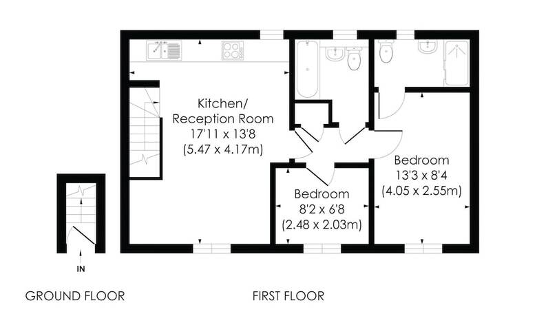 Apartamento Barkla Lodge 2- Bedroom Flat