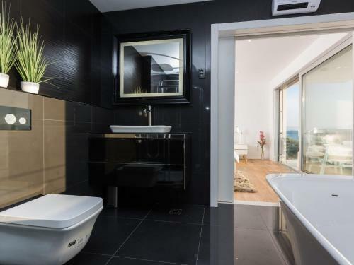 Newly Constructed Beachfront Luxury Villa With Amazing Sea View, Large Terrace