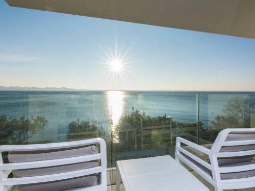 Newly Constructed Beachfront Luxury Villa With Amazing Sea View, Large Terrace
