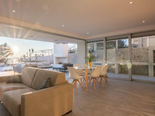 Newly Constructed Beachfront Luxury Villa With Amazing Sea View, Large Terrace