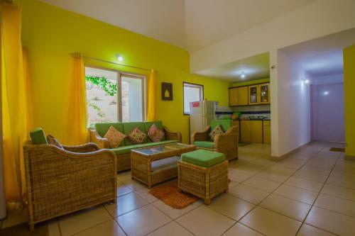 Apartamento Radiant 2bhk Home In Candolim Goa