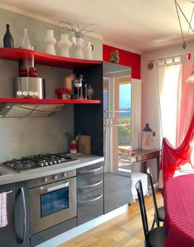 Apartamento Appartamento Red & Grey