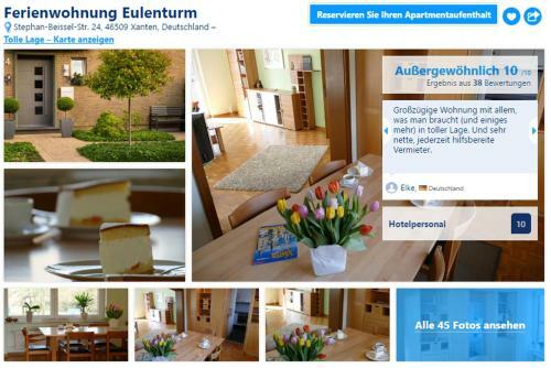Apartamento Ferienwohnung Kurpark