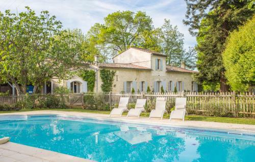 Flaujagues Villa Sleeps 10 Pool Wifi