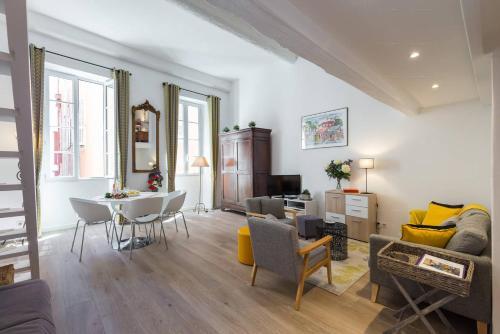 Apartamento Barillerie - Loft Moderne, Face Mer, Vieux-nice.