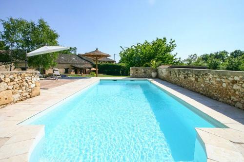 Monsac Villa Sleeps 9 Pool Air Con Wifi
