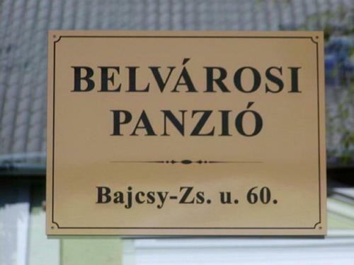 Bed & Breakfast Belv�rosi Panzi�