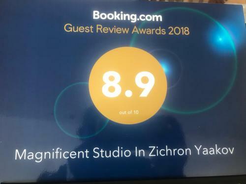 Apartamento Magnificent Studio In Zichron Yaakov