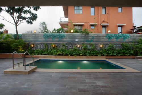 Villa Saffronstays Dhyana.