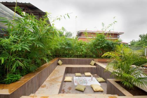 Villa Saffronstays Dhyana.
