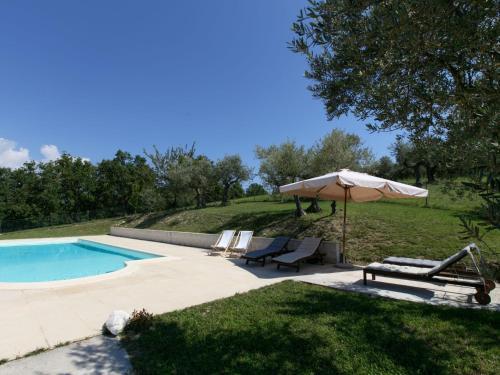 Villa With Tower Between Olive Trees With Private Swimming Pool, Nice View