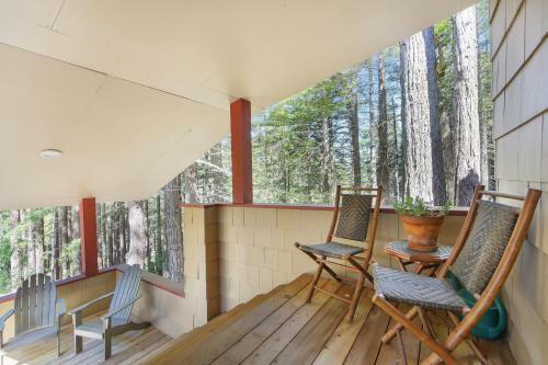 Architect's Redwood Rings Retreat