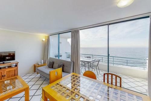 Apartamento Depto. Amplio Con Vista Al Mar