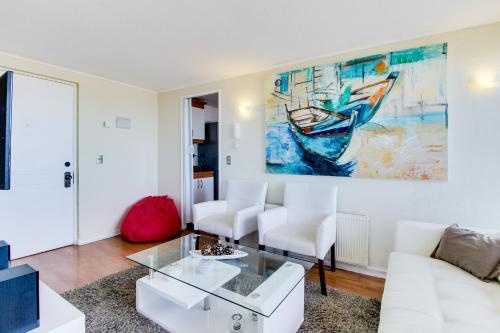 Apartamento Gran Departamento Con Vista Al Mar