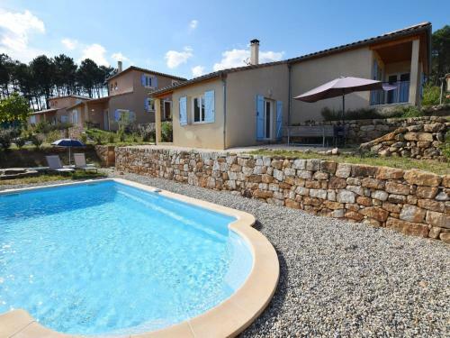 Impressive Villa With Hill View In Joyeuse France