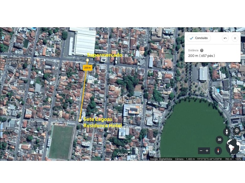 Apartamento Sete Lagoas Residence Hotel