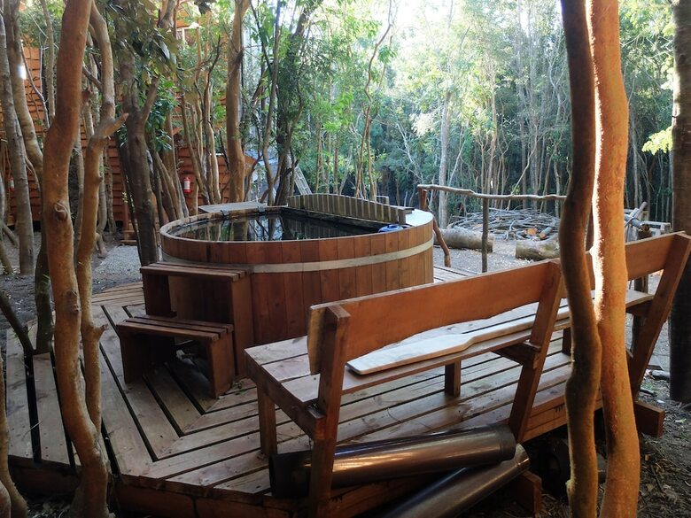 Caba�as Ensenada Bosque Nativo