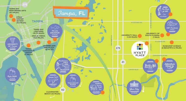 Hotel Hyatt Place Tampa/busch Gardens