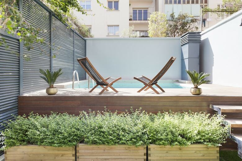 Apartamentos My Space Barcelona Private Pool Garden