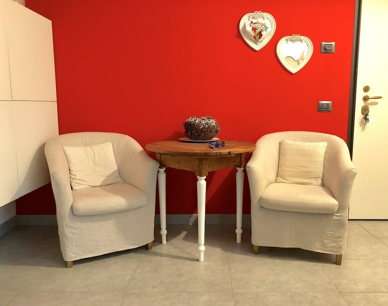 Apartamento Appartamento Vista Lago Red & Grey
