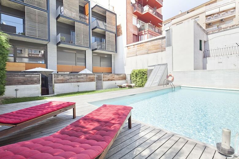 My Space Barcelona Pool Apartment Gracia