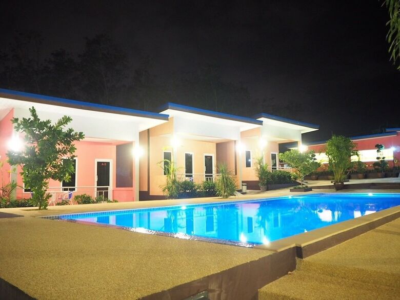 Hotel At Night Airport Resort