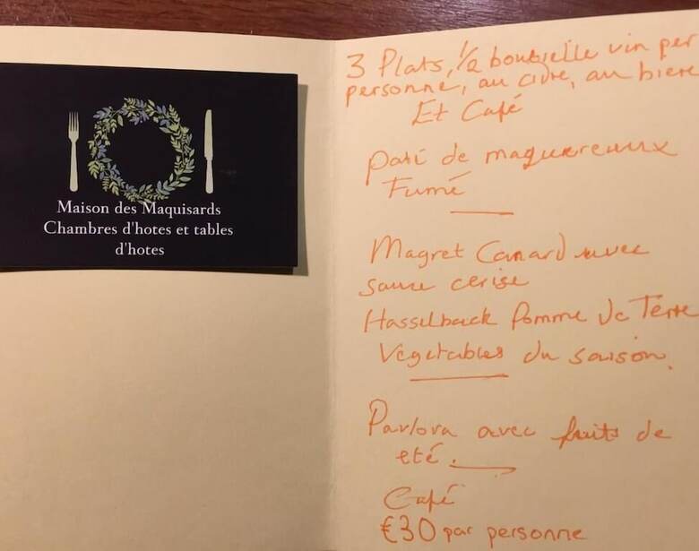 Bed & Breakfast Maison Des Maquisards Chambres D'hotes