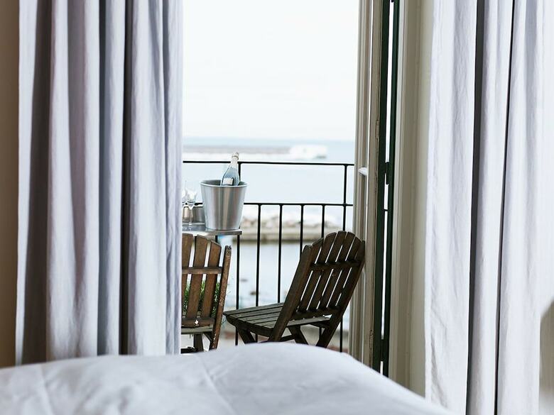 Hotel En Gaffel Kort P� Maritim