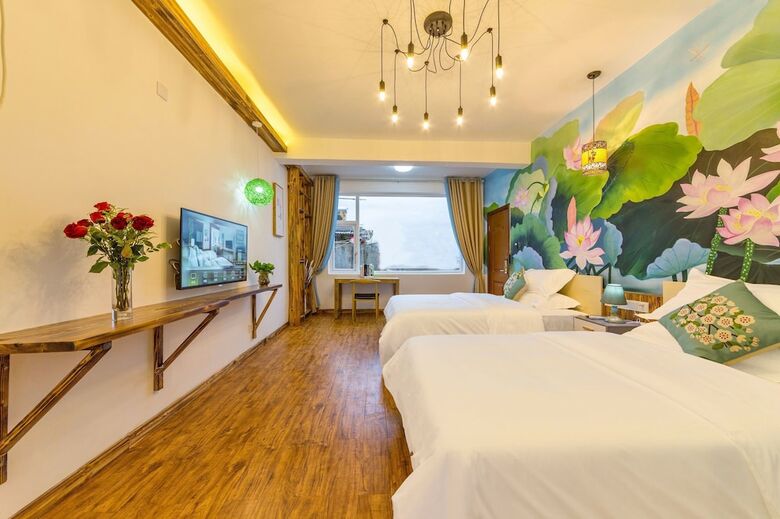 Hotel Hand Painted Art Home