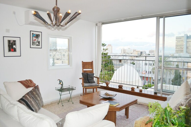 Apartamento 5min Walk Beach - Pkg -bialik Square Tl2