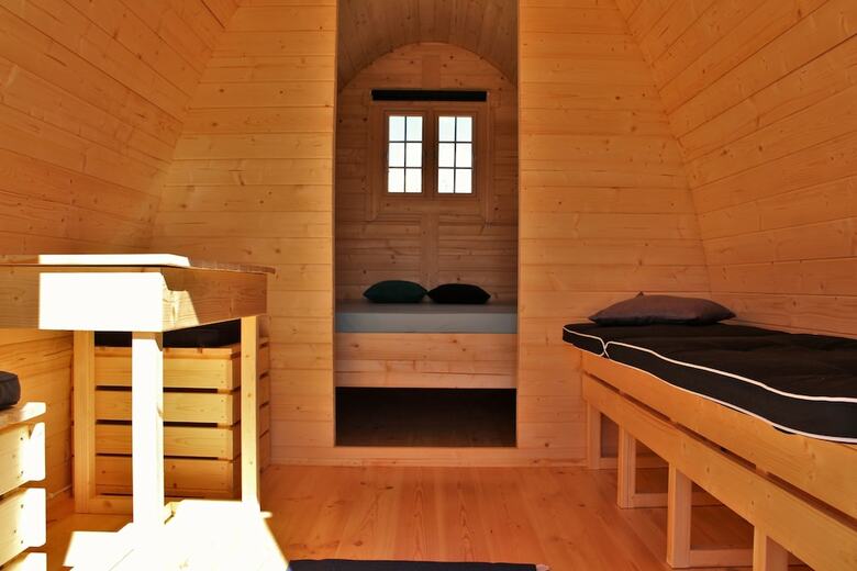 Cabana Fossat�n Camping Pods & Cottages ? Sleeping Bag Accommodation