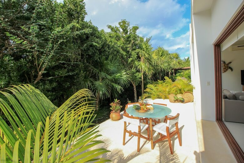 Luxury House Steps Away From Akumal Beach By Olahola