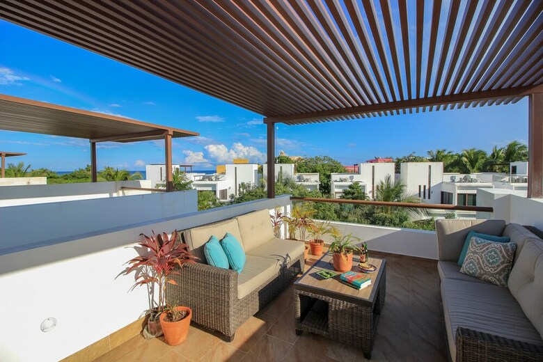 Luxury House Steps Away From Akumal Beach By Olahola