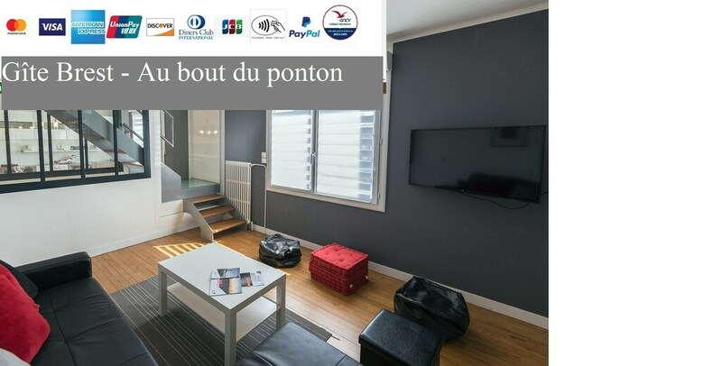 G�te "au Bout Du Ponton" Brest Grande Maison de Location