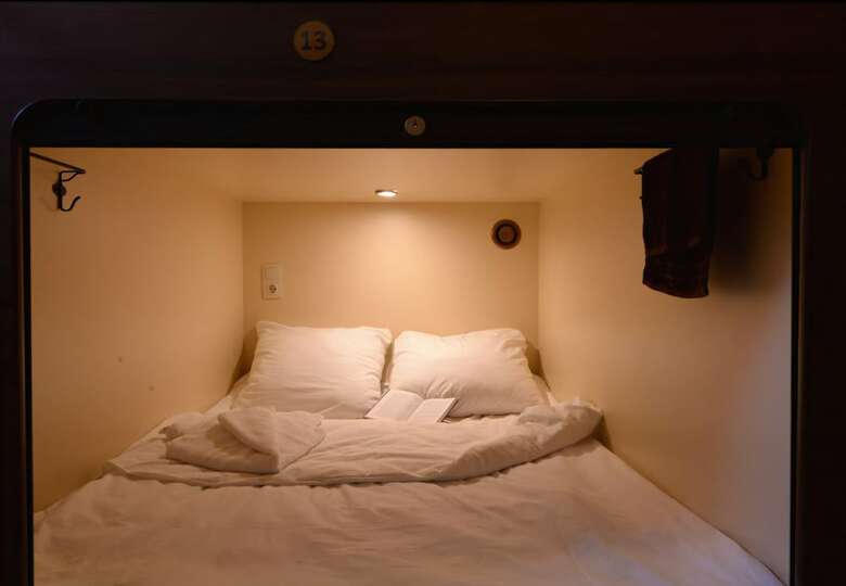 Capsule Hotel Interqube Tretyakovskaya