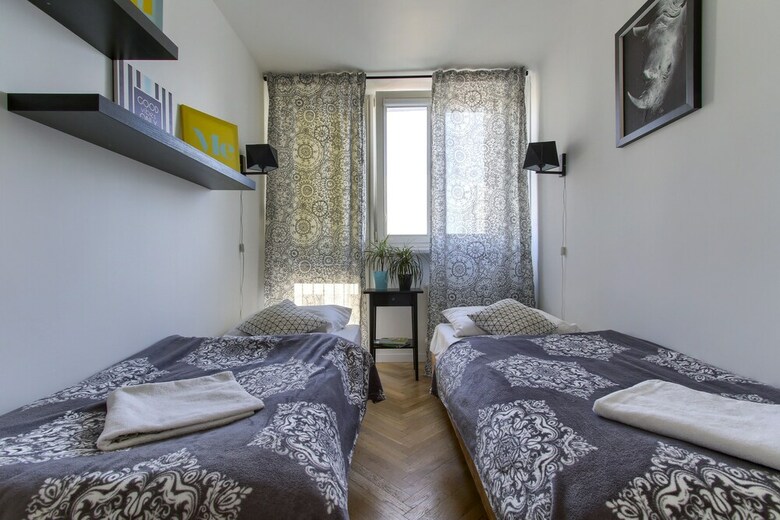 Unit Short Rent Apartment By Warsaw Metro Station
