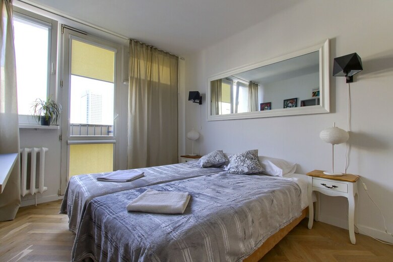 Unit Short Rent Apartment By Warsaw Metro Station