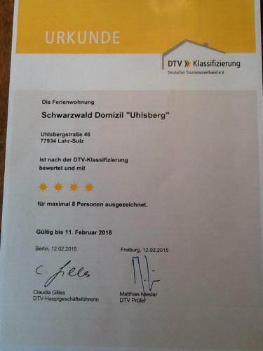 Apartamento Schwarzwald Domizil Uhlsberg