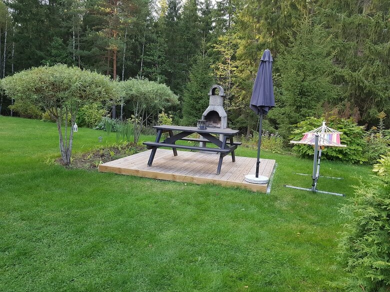 Cabana En Villa Mitt P� Svenska Naturen