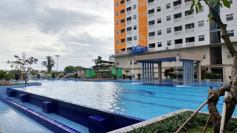 Modern Studio Apartment 26 On Top Of Green Pramuka Mall